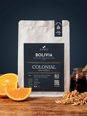 Café suave especialidad Bolivia Colonial 82 puntos SCA - KAMU