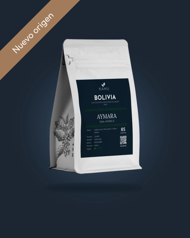Café arábica Bolivia especialidad Aymara 85 puntos SCA - KAMU